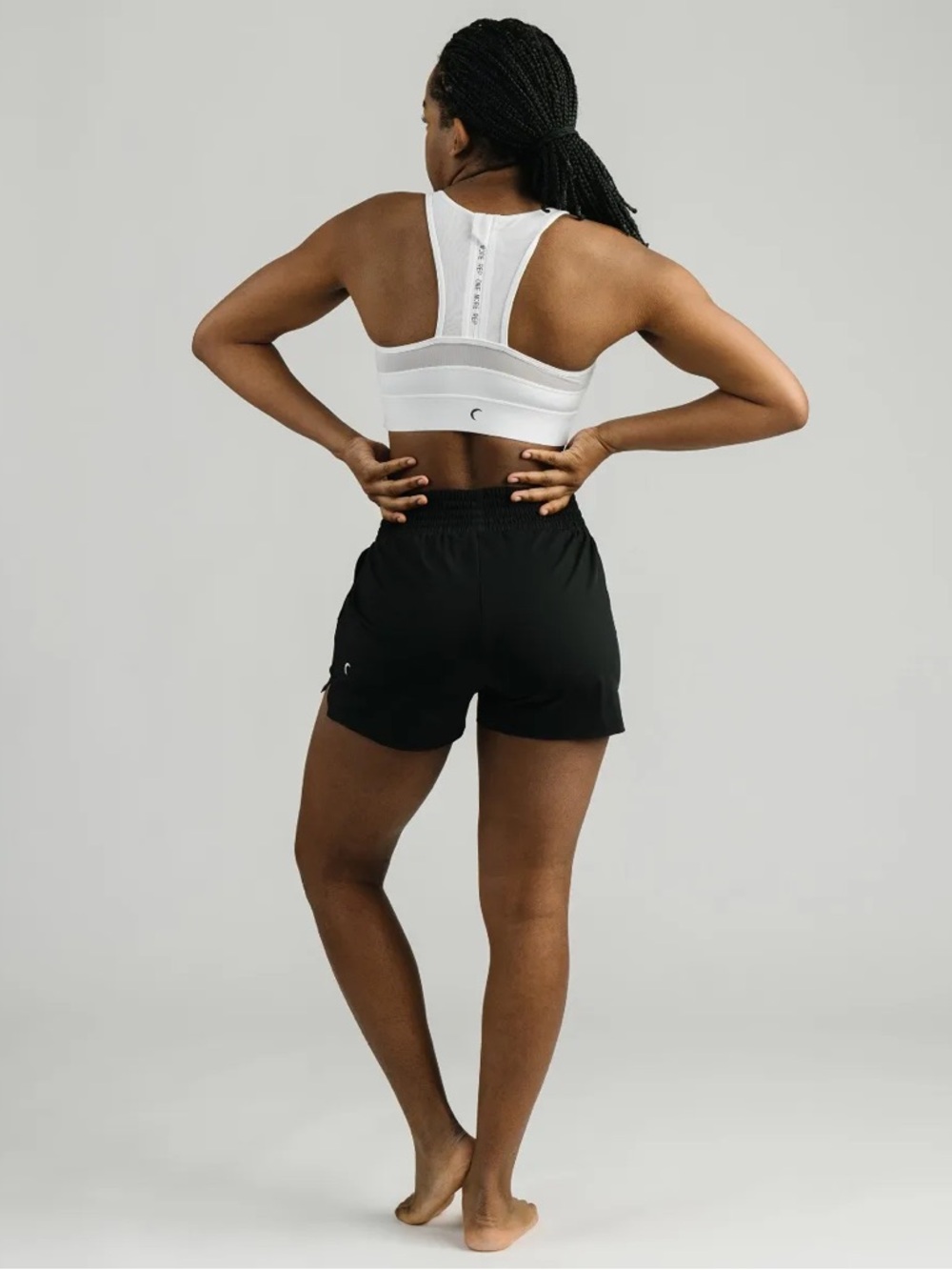Zyia Black Finesse Shorts - Picture 2 of 2